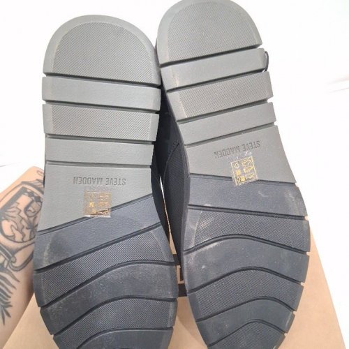 MEN'S STEVE MADDEN RECKARO MODERN URBAN SHOE - 11 - BLACK (STYLE: 8887011) image 4
