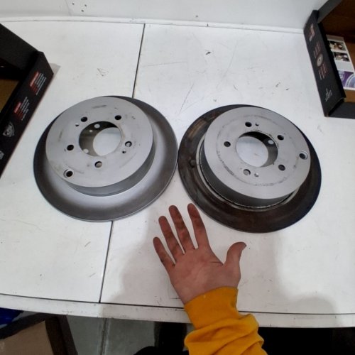 GENIUS PREMIUM BRAKE PRODUCTS FRONT COATED DISC BRAKE ROTORS (MODEL#: GCR-G8221) image 3