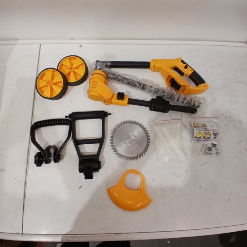 AMILUO ELECTRIC CORDLESS WEED WACKER KIT WITH BATTERIES AND BLADES - 8500 RPM (MODEL: GCJ-06B-1) image 2