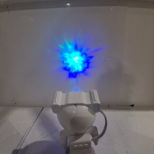 ASTRONAUT GALAXY LIGHT PROJECTOR - 8.9" - WHITE/BLACK image 2