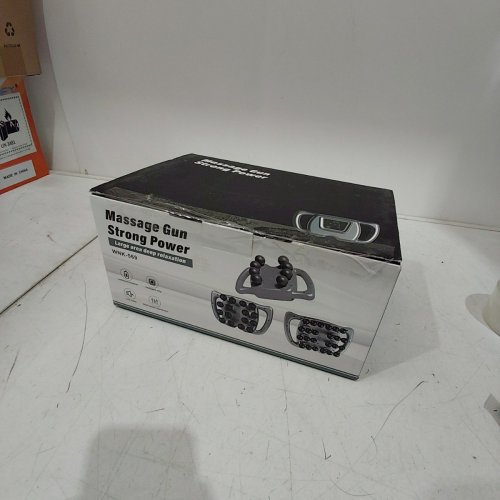 OTPUSKAY 16-HEAD DEEP TISSUE PERCUSSION MASSAGE GUN - GRAY (MODEL: WNK-569) image 5