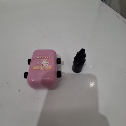 AGUZXTM SUBTRACTION AND ADDITION ROLLER TOY WITH INK - PINK/BLACK image 3