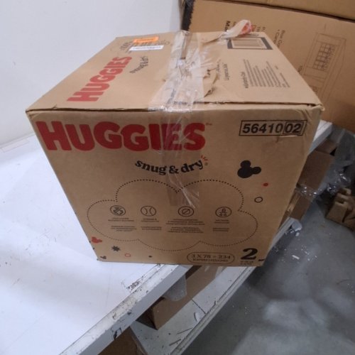 234PK HUGGIES SNUG AND DRY BABY DIAPERS - SIZE 2 (12-18LB) - DISNEY BABY MICKEY MOUSE image 3