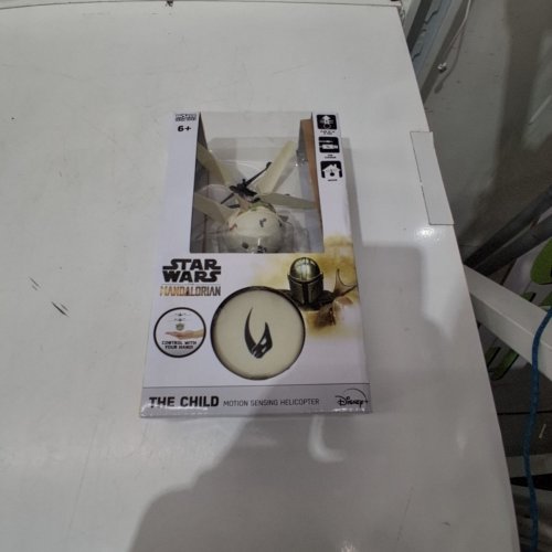 STAR WARS THE CHILD MOTION SENSING HELICOPTER - AGES 6+, 4.5" - BEIGE/GREEN (MODEL : 36270) image 2