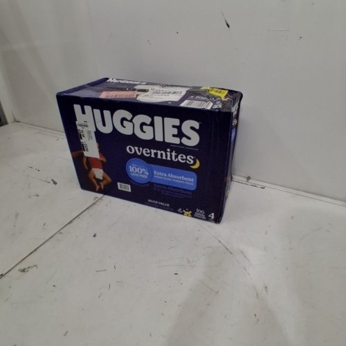 100PK HUGGIES EXTRA ABSORBENT OVERNITES - SIZE 4- WINNIE THE POOH image 2