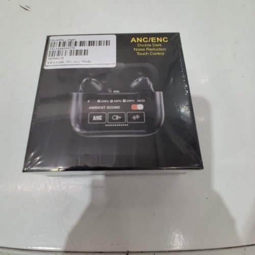 ANCIENC NOISE REDUCTION TOUCH CONTROL WIRELESS EARBUDS - BLACK image 2
