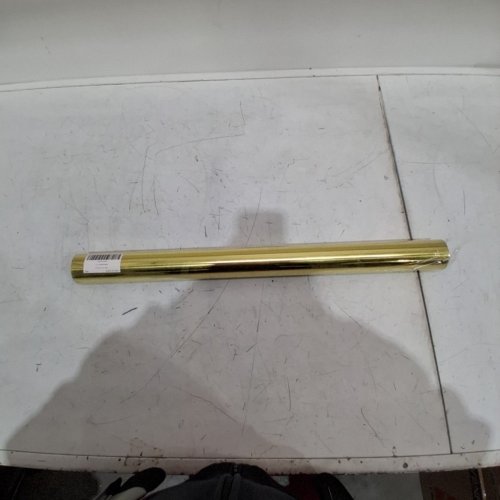STAINLESS STEEL PEEL AND STICK CONTACT PAPER FOR HOME APPLIANCES & FURNITURE - 23.6" X 20FT - GOLD image 2