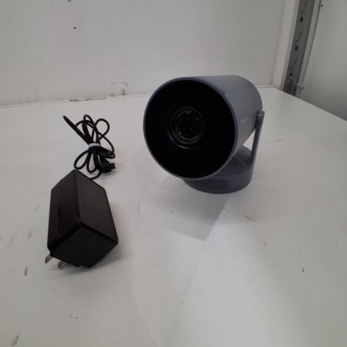 MAGCUBIC MINI PROJECTOR WITH BUILT-IN APPS - WI-FI 6 AND BLUETOOTH 5.4 COMPATIBLE - UP TO 4K UHD - GREY image 4