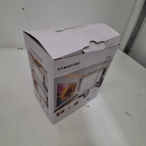 MAGCUBIC MINI PROJECTOR WITH BUILT-IN APPS - WI-FI 6 AND BLUETOOTH 5.4 COMPATIBLE - UP TO 4K UHD - GREY image 6