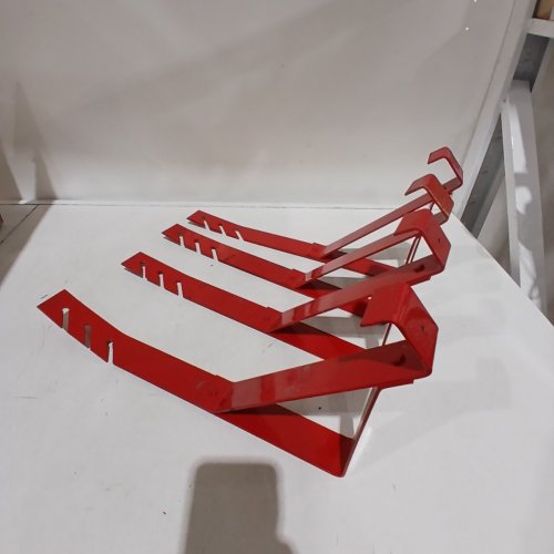 4PK GUARDIAN 45° FIXED ANGLE ROOFING BRACKET WITH 6" PLATFORM - RED (MODEL: 2504) image 6