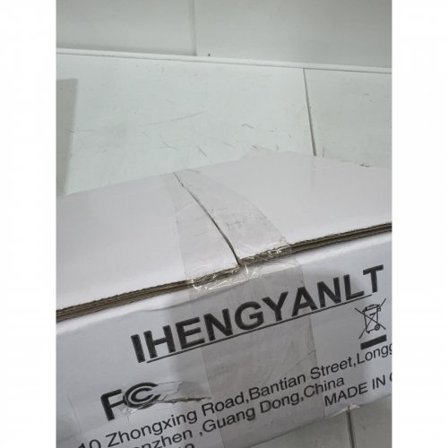 2PK IHENGYANLT PLUG IN PENDANT HANGING LIGHT WITH FABRIC SHADE & 15FT CLEAR CORD - 60W - 12" X 12" - COTTON PRINT/WHITE & BLACK FLORAL (MODEL: P450) image 2