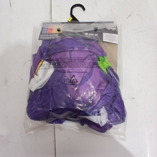 2PC BOYS RUBIES JOKER COSTUME WITH MASK - LARGE (10/12)- PURPLE / GREEN image 3