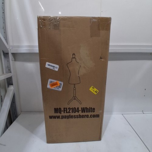 MEETINGHOME DRESS FORM MANNEQUIN - 58" - 67" - WHITE/BEIGE - (MODEL: MQ-FL2104-WHITE) image 4