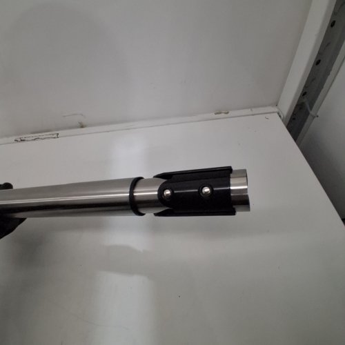 OVO CENTRAL VACUUM DELUXE PLUS TELESCOPIC WAND - 25.5" TO 38" - CHROME image 2