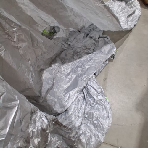ZIEM FULL CAR COVERS WITH REFLECTIVE STRIP - FOR MOST 4X4 AND SUV (XXL) - SILVER/YELLOW image 4