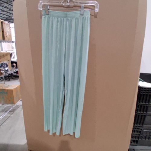 TEXTURED PANTS - L - LIGHT GREEN image 3