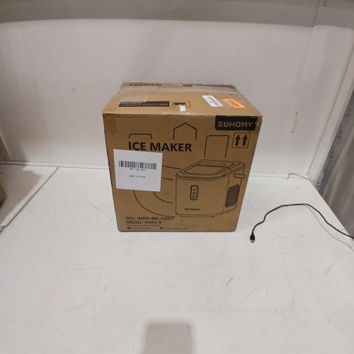 EUHOMY COUNTERTOP ICE MAKER - MAKES 26LBS/DAY - BLACK (MODEL: IM011-B) image 6