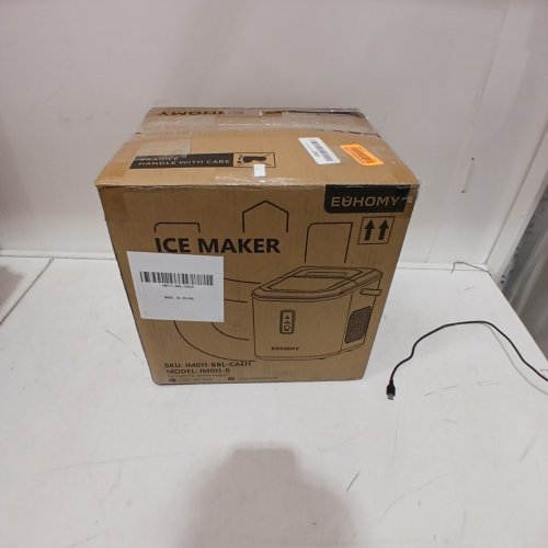 EUHOMY COUNTERTOP ICE MAKER - MAKES 26LBS/DAY - BLACK (MODEL: IM011-B) image 7