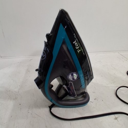T-FAL ULTRAGLIDE PLUS ENHANCED STEAM IRON WITH CALCIUM COLLECTOR - BLACK/TEAL (MODEL: 1980969/FV5871Q0) image 4