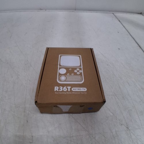R36T RETRO TV STYLE GAMING HANDHELD WITH 18543 GAMES - 64GB - RGB LIGHT - BLUE image 7