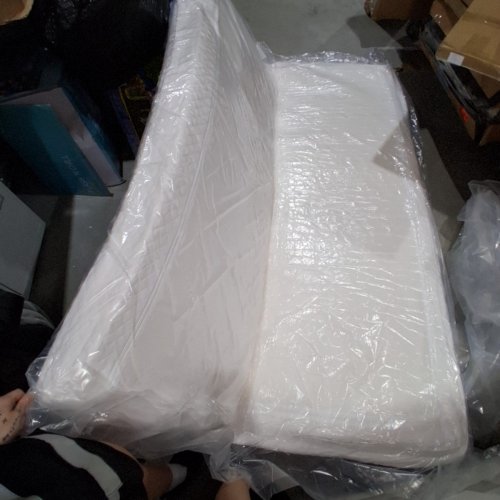 UNBRANDED PILLOWTOP MATTRESS PAD / MATTRESS TOPPER - 54" X 75", FULL - WHITE image 3