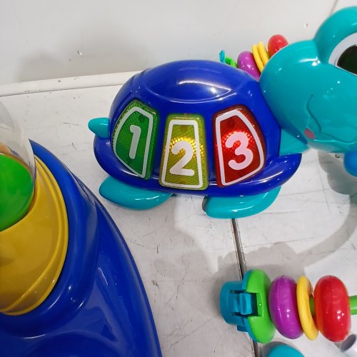 BABY EINSTEIN NEPTUNE'S OCEAN DISCOVERY JUMPER - 6+ MONTHS (MODEL: 10455-ES) image 2