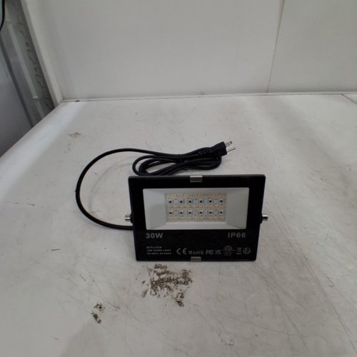 MELPO LED OUTDOOR FLOOD LIGHT - 120 RGB COLOURS - 30W - BLACK (MODEL: BLFL-LFCA) image 3