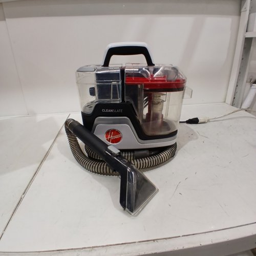 HOOVER CLEANSLATE PORTABLE CARPET & UPHOLSTERY SPOT CLEANER & STAIN REMOVER - 40OZ DUAL TANKS - RED/GREY (MODEL: FH14001VCD) image 3