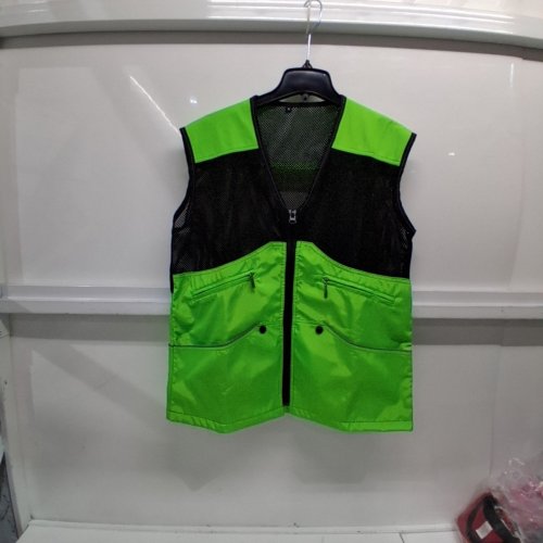 DOG TRAINING MESH VEST - MEDIUM - GREEN AND BLACK image 2