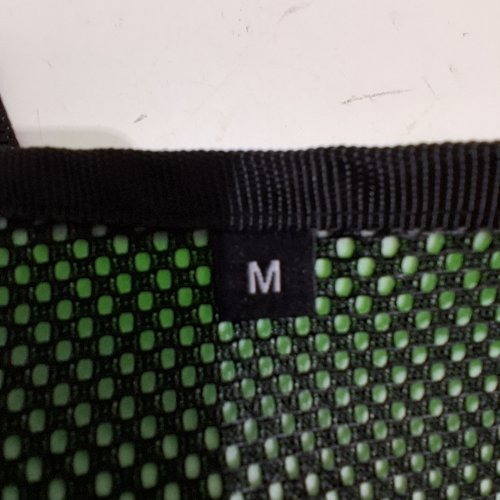 DOG TRAINING MESH VEST - MEDIUM - GREEN AND BLACK image 3
