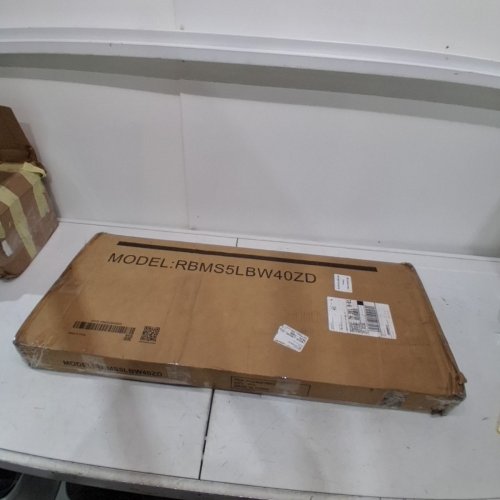 5 TIER HEAVY DUTY STORAGE SHELVING UNIT - BLACK - (MODEL: RBMS5LBW40ZD) image 4