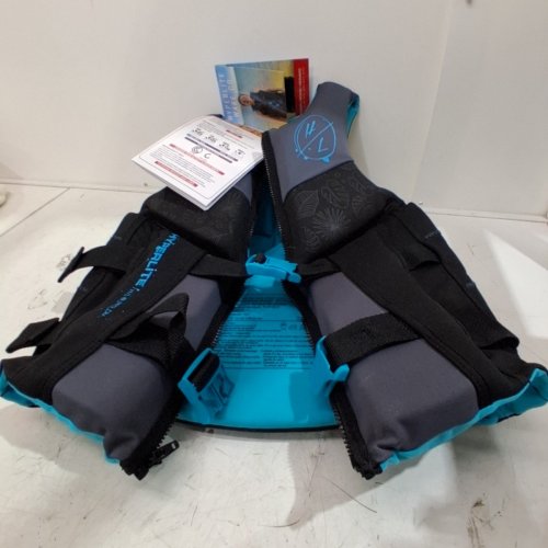 WOMEN'S HYPERLITE LIFE VEST - MEDIUM - TURQUOISE/BLACK/GREY (MODEL:2038462) image 2