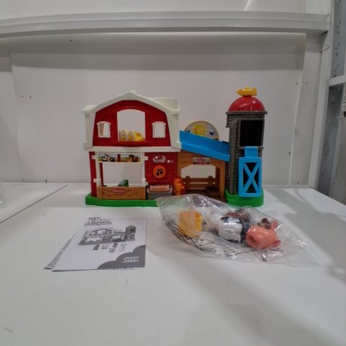 6PC FISHER-PRICE LITTLE PEOPLE CARING FUN ANIMAL FARM PLAYSET - MULTICOLOUR (MODEL: JGX61) image 2