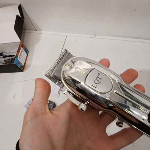 LQT LUXURY QUALITY TRIMMER HAIR CLIPPER FOR MEN KIT - TRIMMER, DETAILER & SHAVER - SILVER image 6