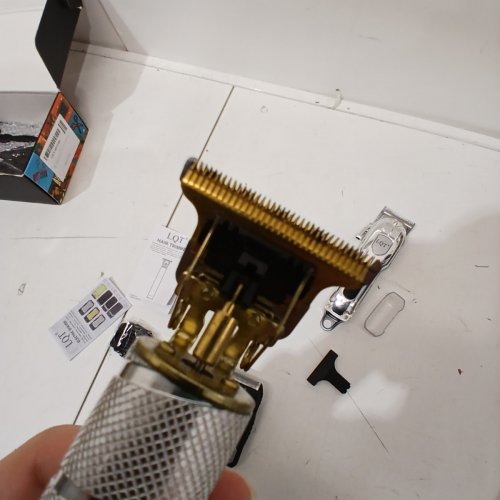 LQT LUXURY QUALITY TRIMMER HAIR CLIPPER FOR MEN KIT - TRIMMER, DETAILER & SHAVER - SILVER image 7