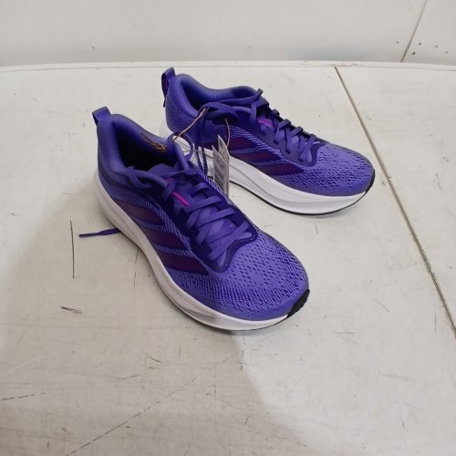 WOMEN'S ADIDAS RUNNING SHOES - SIZE 7 - PURPLE (STYLE: KJ1777) image 5