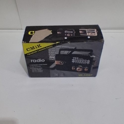CMIK AM/FM/SW RADIO WITH USB/TF PLAYER AND WIRELESS CONNECTION - GOLD / BLACK (MODEL: MK-A25BT) image 6