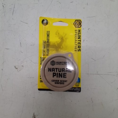 3PK HUNTERS SPECIALTIES NATURAL PINE COVER SCENT WAFERS (ITEM: HS-01023) image 2