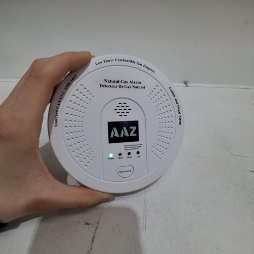 AAZ NATURAL GAS DETECTOR ALARM - WHITE (MODEL: 730) image 2