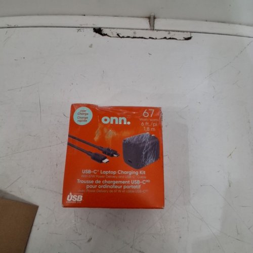 ONN. USB-C FAST CHARGE LAPTOP CHARGING KIT - 67W - BLACK (MODEL: 100122521) image 5