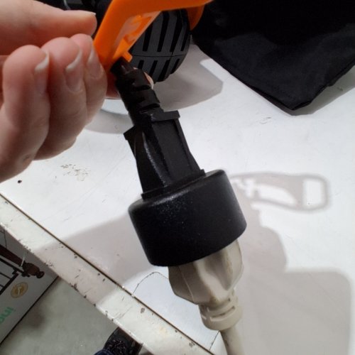 WORX TRIVAC 3-IN-1 CORDED ELECTRIC LEAF BLOWER/MULCHER/VACUUM - 12AMP - 600CFM - ORANGE/BLACK (MODEL: WG512) image 2