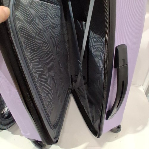 4PC TRAVELERS CLUB MIDTOWN SPINNER LUGGAGE SET WITH CARRY-ON - 26", 20", 15" & 10" - LILAC (MODEL: T-55504-520) image 4