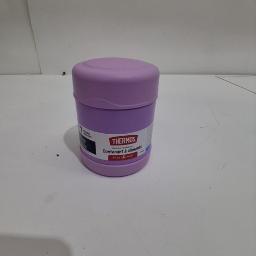 THERMOS FUNTAINER STAINLESS STEEL VACUUM-INSULATED FOOD JAR - 10 OZ - LAVENDER image 2