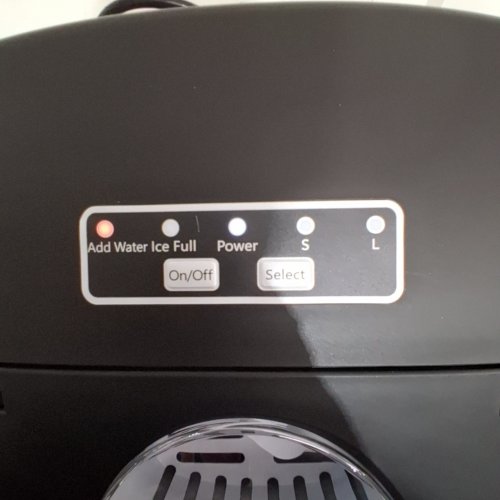FRIGIDAIRE COMPACT ICE MAKER MACHINE - MAKES 26LBS/DAY - BLACK(MODEL: EFIC130-SSBLACK) image 2