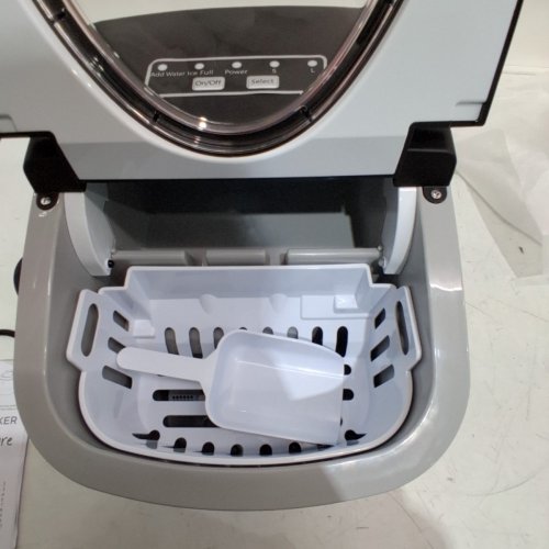 FRIGIDAIRE COMPACT ICE MAKER MACHINE - MAKES 26LBS/DAY - BLACK(MODEL: EFIC130-SSBLACK) image 4