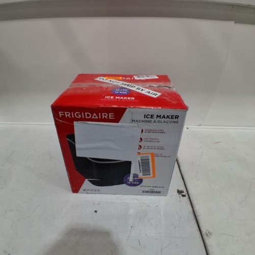 FRIGIDAIRE COMPACT ICE MAKER MACHINE - MAKES 26LBS/DAY - BLACK(MODEL: EFIC130-SSBLACK) image 5