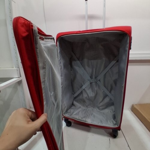 SAMSONITE BASE BOOST 28" CARRY-ON LOCKING EXPANDABLE SPINNER LUGGAGE CASE - LARGE - RED (MODEL: 79202-1726) image 2