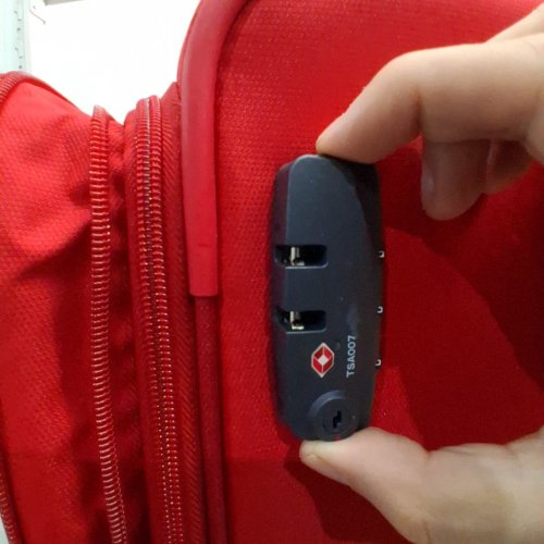 SAMSONITE BASE BOOST 28" CARRY-ON LOCKING EXPANDABLE SPINNER LUGGAGE CASE - LARGE - RED (MODEL: 79202-1726) image 5