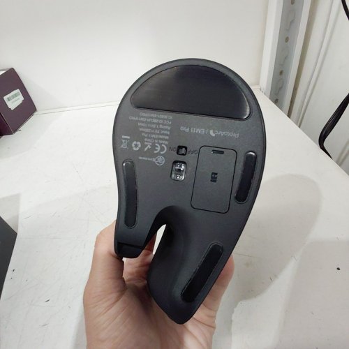 PROTOARC ERGONOMIC VERTICAL MOUSE - BLACK/ORANGE (MODEL:EM11 NL) image 3