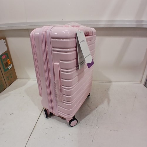 LARVENDER AIRLINE APPROVED HARDSIDE SUITCASE - 20" - GLOSSY PINK (MODEL:5515) image 4